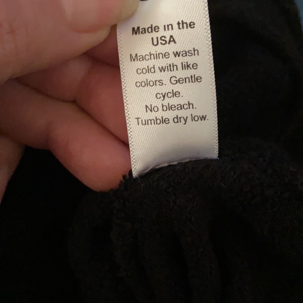 EVEREVE + Michael Stars from Neiman’s black jersey dress w/ hoodie. Made in USA - Picture 13 of 15